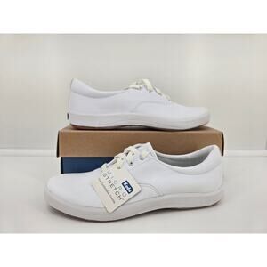 Keds White Leather Andie CVO Micro Stretch Women's Sneakers Size W 9S EU 40